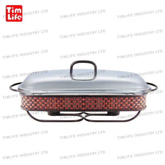 Chafing dish Food warmer glass tray Salad Bowl Bonine Series-TM-1202