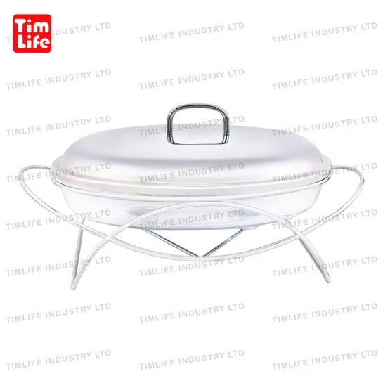 Chafing-dish-Food-warmer-glass-tray-Salad Bowl-Eva Series-TM-1102