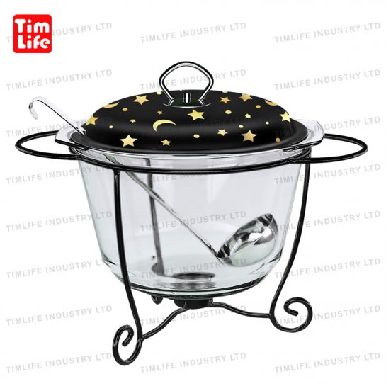 Chafing dish Food warmer glass tray Salad Bowl Najma Series-TM-1103