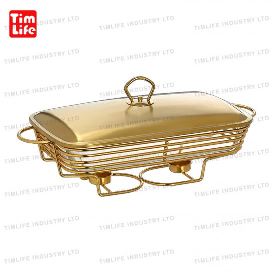 Chafing-dish-Food-warmer-glass-tray-Romane Series-TM-1101