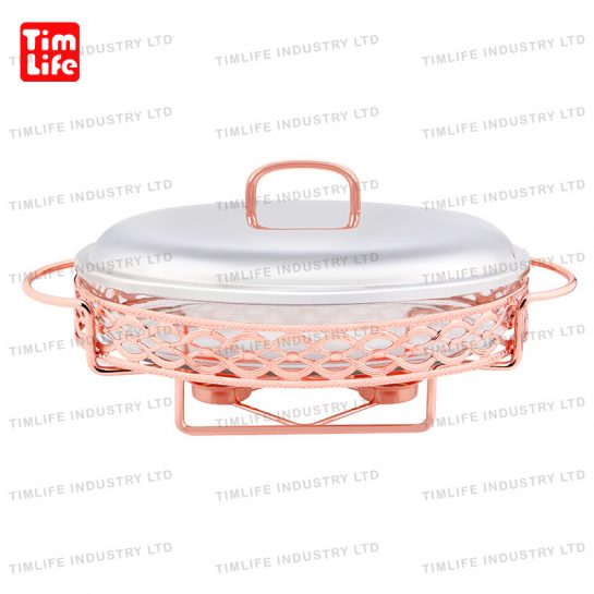 Chafing-dish-Food-warmer-glass-tray-Salad Bowl-Phoebe Series-TM-1103