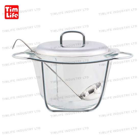 Chafing-dish-Food-warmer-glass-tray-Salad Bowl-TM-1105