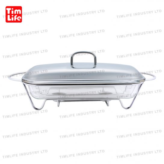 Chafing dish Food warmer glass tray Salad Bowl Winni Series-TM-1108