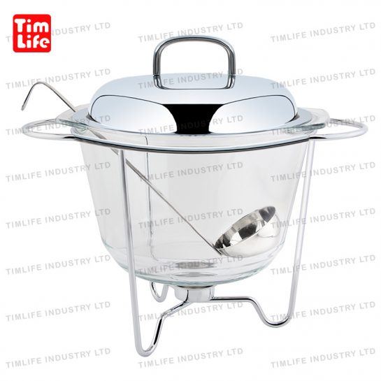 Chafing dish Food warmer glass tray Salad Bowl Winni Series-TM-1108