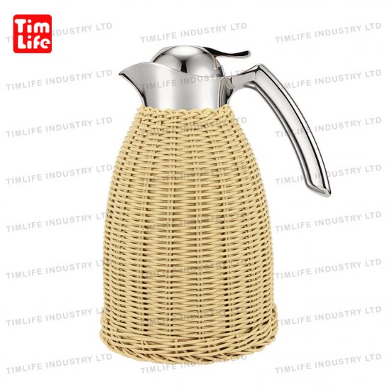 Chafing dish Food warmer glass tray Salad Bowl white Rattan Flask-Alice Series-TM-1201