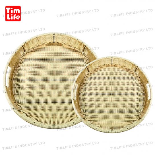 Chafing dish Food warmer glass tray Salad Bowl white Rattan Flask-Alice Series-TM-1201