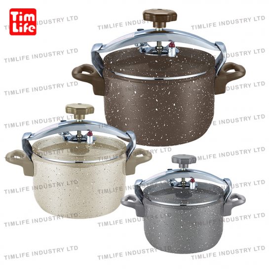 Aluminium Pressure Cooker pot-TM-2101 handle color