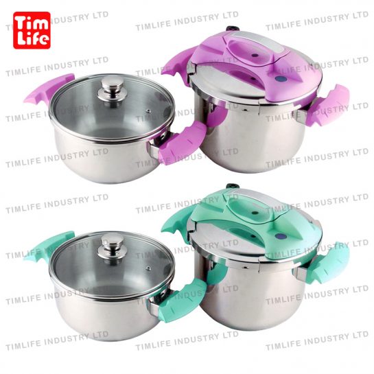 304# Stainless steel Pressure Cooker pot stock pot -TM-2203