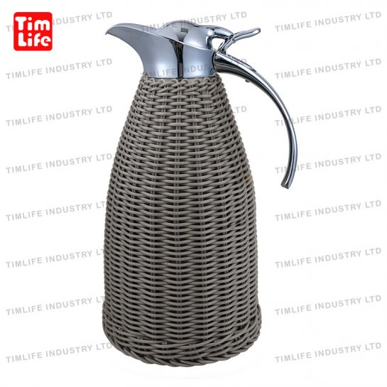 RATTAN VACUUM FLASK-THERMOS JUG-TM-3112